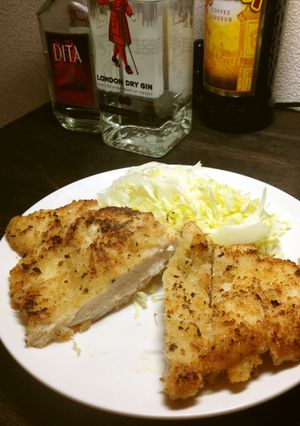 【１５分】鶏ムネ肉でイタリアンカツレツ-レシピのメイン写真