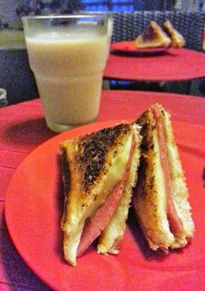 寝起きでも大丈夫！かんたんグリルドチーズ-レシピのメイン写真