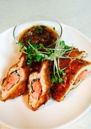 大葉とたらこのチキンカツ♪おろしソース-レシピのメイン写真