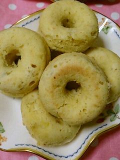 薩摩芋の焼きドーナツ-レシピのメイン写真