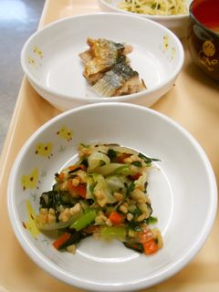 保育園の納豆和え-レシピのメイン写真