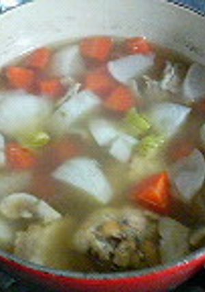 たっぷり作って♪根菜のスープ-レシピのメイン写真