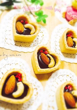 バレンタイン♡簡単生チョコタルト-レシピのメイン写真