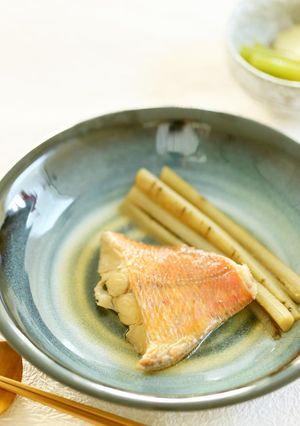 金目鯛の煮付け♓ごぼう添え-レシピのメイン写真