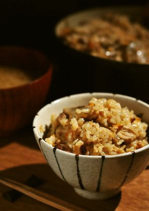 天然だしパックで作る九州の鶏めし-レシピのメイン写真