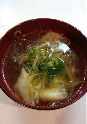 我が家の超簡単ワンタンスープ☆-レシピのメイン写真