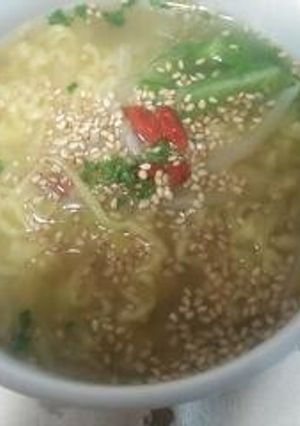 カムチミスープラーメン-レシピのメイン写真