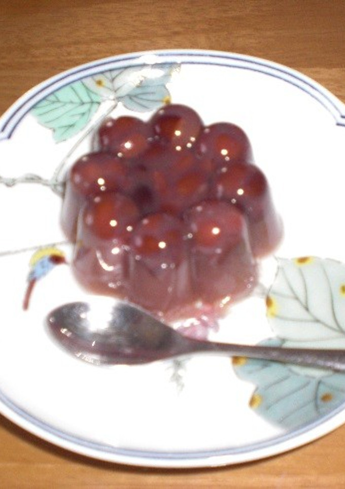 小豆ささら寒天-レシピのメイン写真