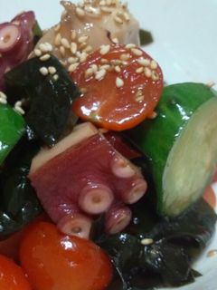 本格的!タコときゅうりの中華風サラダ-レシピのメイン写真