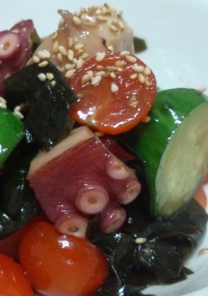 本格的!タコときゅうりの中華風サラダ-レシピのメイン写真