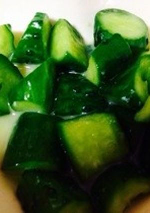 ポリポリ♪にんにくきゅうり-レシピのメイン写真