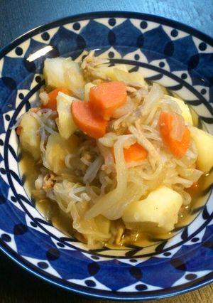 中華風水なし肉じゃが-レシピのメイン写真