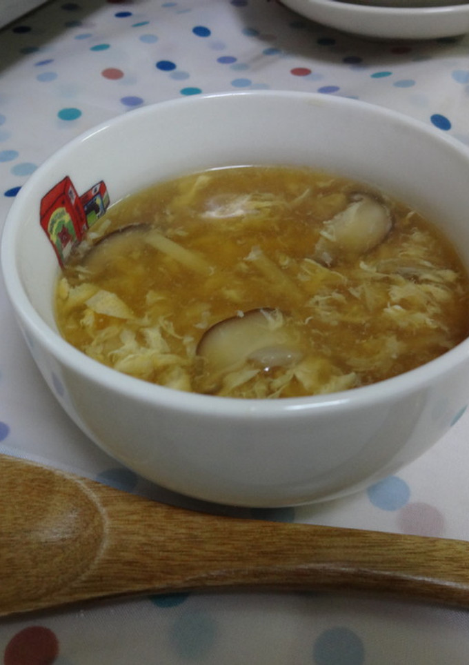 ふわふわたまごの中華スープ-レシピのメイン写真