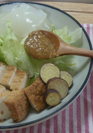 ゴマ味噌ドレッシング♪-レシピのメイン写真