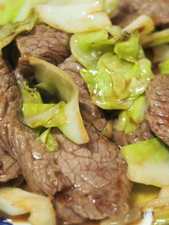 牛肉とキャベツのオイスターソース炒め-レシピのメイン写真
