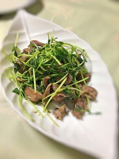 ✿砂肝と豆苗炒め✿-レシピのメイン写真