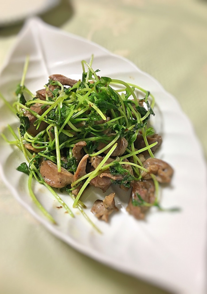 ✿砂肝と豆苗炒め✿-レシピのメイン写真