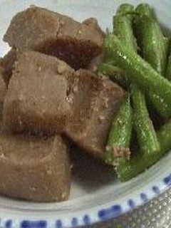 こんにゃくの炒り煮-レシピのメイン写真