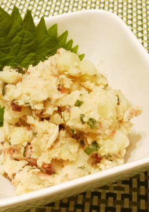 さっぱり美味しい！梅ツナポテサラ！-レシピのメイン写真
