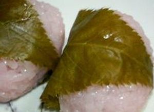 簡単！電子レンジで作る「桜餅」～もち米版-レシピのメイン写真