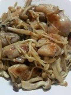 塩麹 鶏肉ときのこの炒め物-レシピのメイン写真