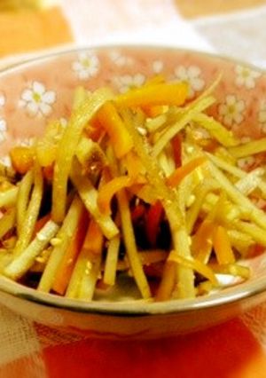 やさしいきんぴらごぼう-レシピのメイン写真