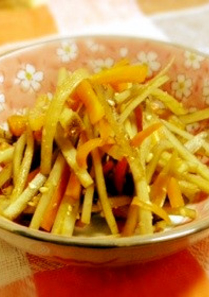 やさしいきんぴらごぼう-レシピのメイン写真