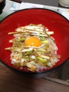 白髪ネギの照り焼き丼-レシピのメイン写真