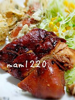 鶏胸肉の酢醤油煮☆-レシピのメイン写真