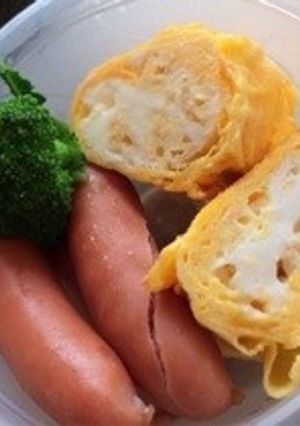 ワンボウルで簡単二色の卵焼き-レシピのメイン写真