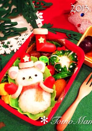 キャラ弁♥コリラックマの雪だるま♥-レシピのメイン写真