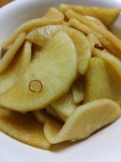 大根の醤油漬け-レシピのメイン写真