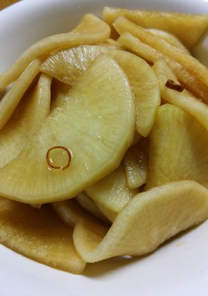 大根の醤油漬け-レシピのメイン写真