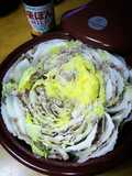 タジン鍋☆白菜＆豚肉蒸し♪