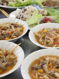 2.根菜と鹿筋肉のトマトスープ-レシピのメイン写真
