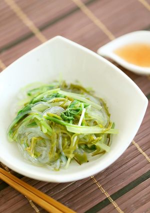 つるっと食感！めかぶ入りさっぱり和えもの-レシピのメイン写真
