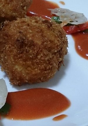 コロッケに添える☆簡単トマトソース-レシピのメイン写真