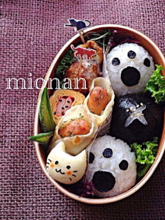 大人 キャラ弁・猫でごめん弁当-レシピのメイン写真
