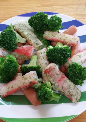 かにかまで手抜きおかず-レシピのメイン写真