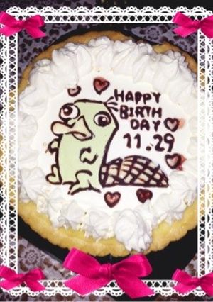 かものはしペリーキャラケーキ-レシピのメイン写真