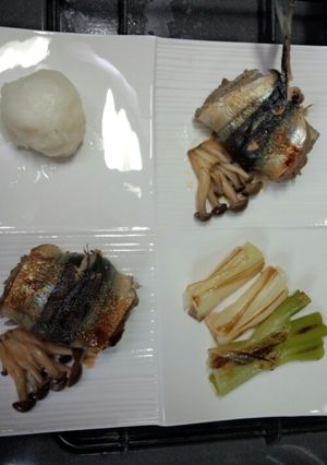 秋刀魚ロール-レシピのメイン写真