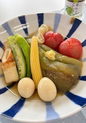 夏野菜の冷やしおでん-レシピのメイン写真