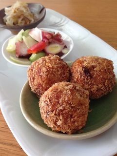 クミン風味のかぼちゃコロコロコロッケ-レシピのメイン写真