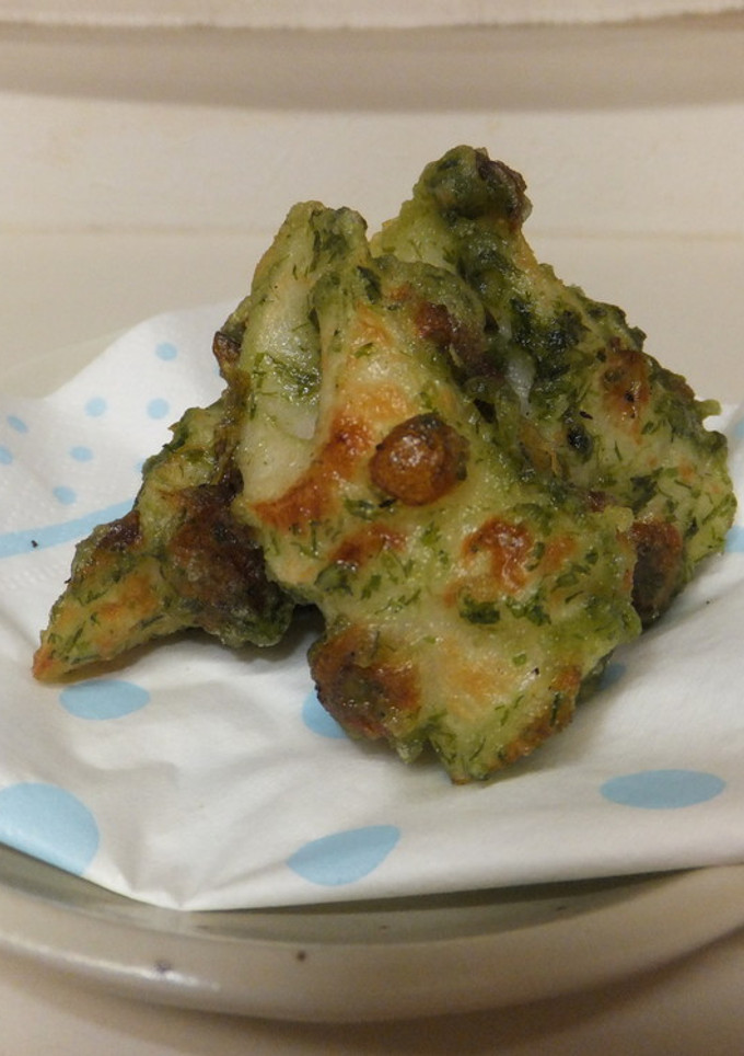 ちくわの青汁磯部揚げ-レシピのメイン写真