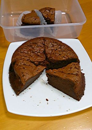 まるで生チョコ!?なガトーショコラ-レシピのメイン写真