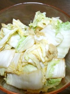 白菜の漬物~生姜味~-レシピのメイン写真