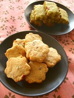 あずきと桜のクッキー*。○-レシピのメイン写真