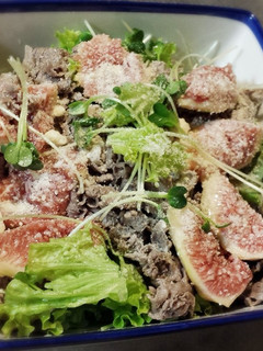 無花果と牛しゃぶのサラダ-レシピのメイン写真