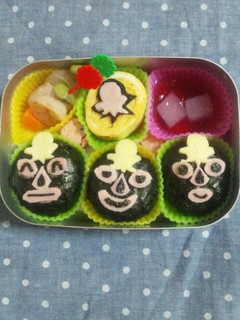 キャラ弁☆ショッカー(仮面ライダー)-レシピのメイン写真