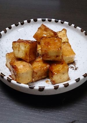 簡単！厚揚げ甘辛♪-レシピのメイン写真